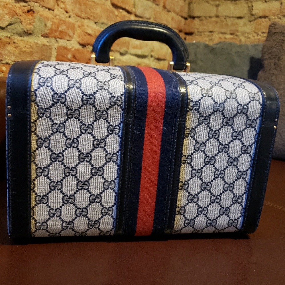 **SOLD**❤Gucci Trunk Case circa 1970 to 1980 - Picture 4 of 6